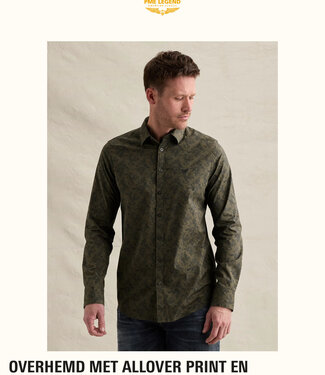 PME LEGEND Hemd PRINT ON POPLIN PME LEGEND KALAMATA