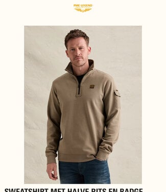 PME LEGEND Pull HALF ZIPPER COLLAR JERSEY PME LEGEND OVERLAND TREK