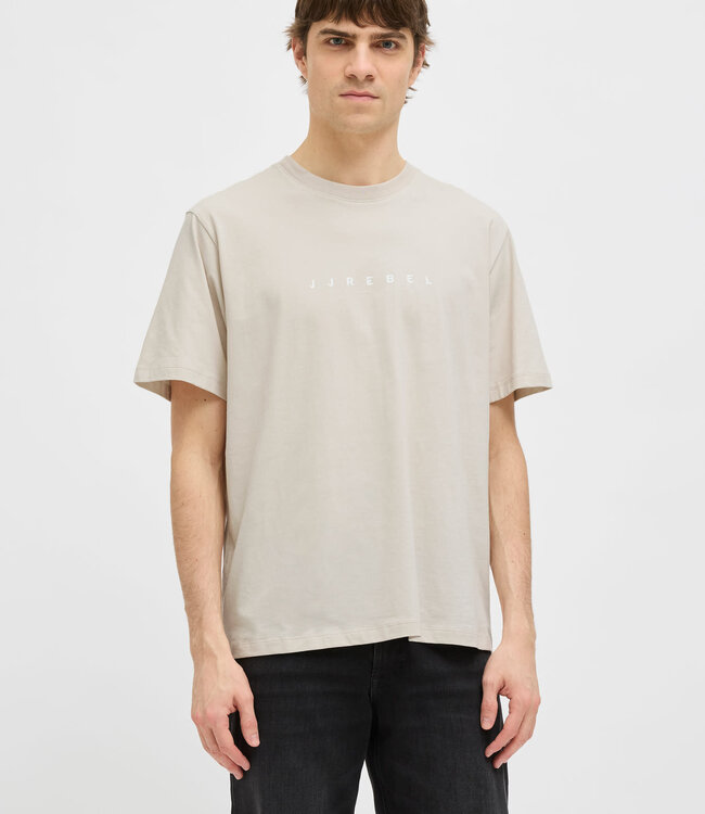 JJ REBEL T-Shirt ROCKY LOGO JJ REBEL MOONBEAM