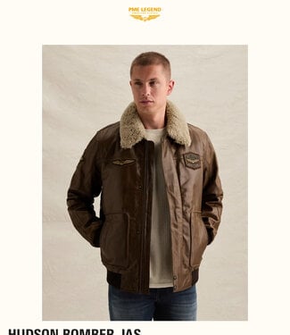 PME LEGEND Jas HUDSON BOMBER PME LEGEND BROWN