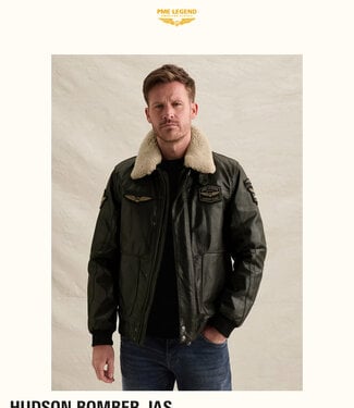 PME LEGEND Jas HUDSON BOMBER PME LEGEND BLACK