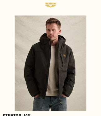 PME LEGEND Jas STRATOR LONG JACKET PME LEGEND BRISTOL BLACK