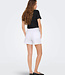 ONLY Short GIANNA BELTED ONLY WHITE DENIM