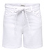 ONLY Short GIANNA BELTED ONLY WHITE DENIM