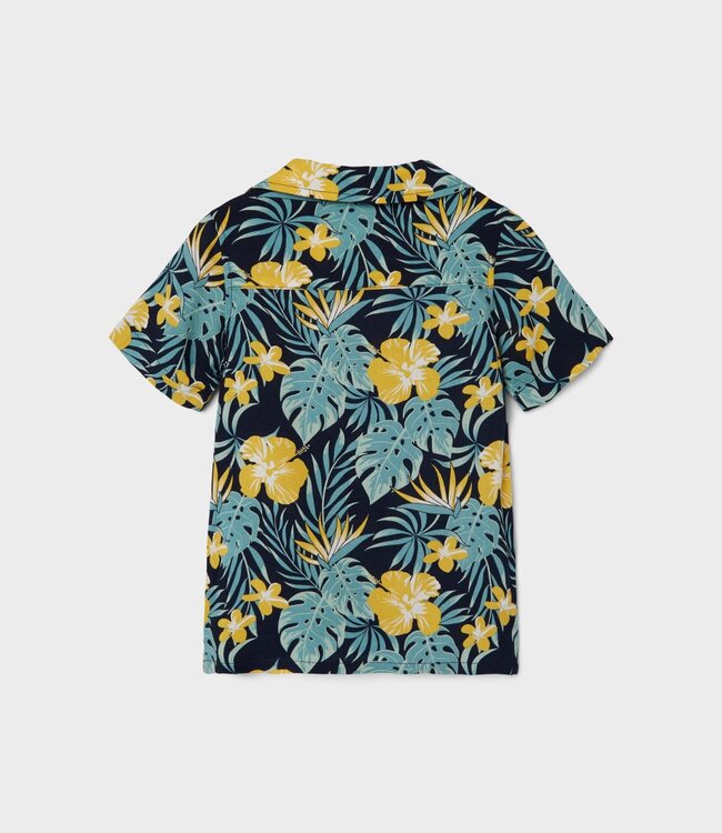 NAME-IT Hemd FERANE Name-It-Boys DARK SAPPHIRE TROPICAL