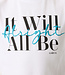 GARCIA T-Shirt IT WILL ALL BE ALLRIGHT GARCIA BOYS WHITE