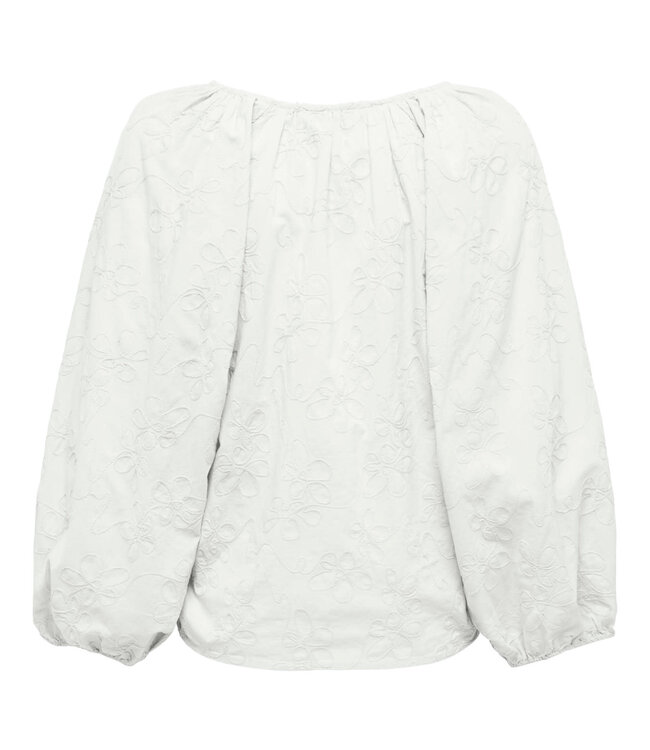 ONLY Blouse ZION V-NECK ONLY CLOUD DANCER