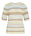 VILA Pull MINA STRIPE VILA PASTEL YELLOW