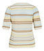 VILA Pull MINA STRIPE VILA PASTEL YELLOW