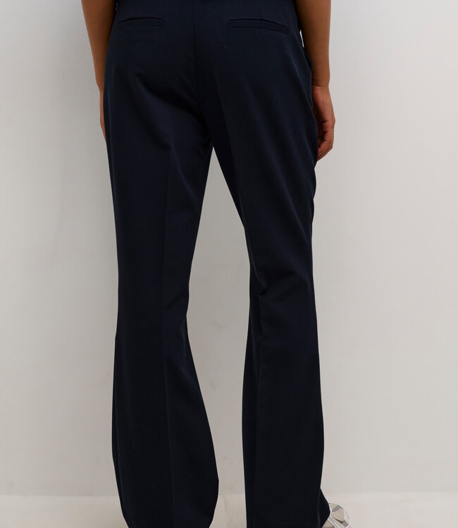 KAFFE Broek SAKURA FLARED KAFFE MIDNIGHT MARINE
