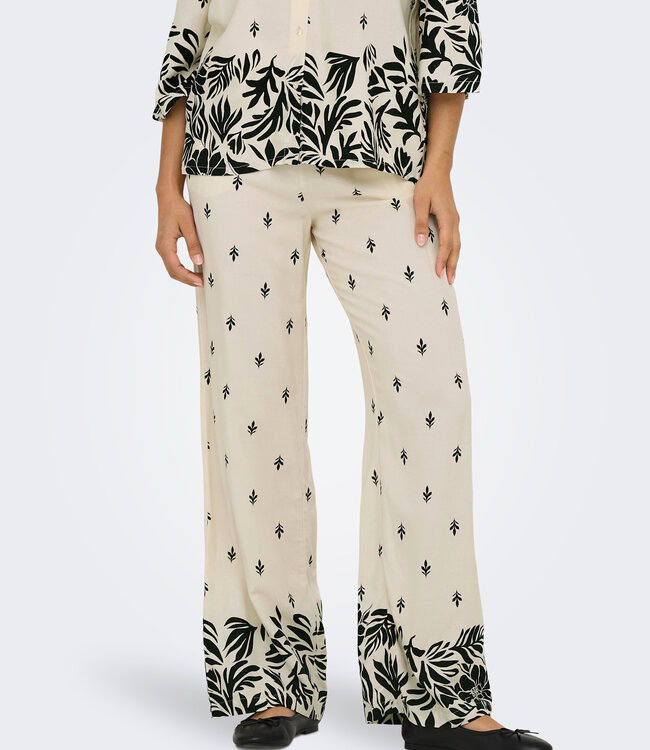 JDY Broek MAGGIE WIDE JDY SANDSHELL