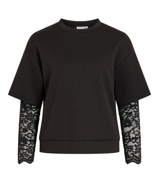 VILA Pull SIFFI LACE KANT VILA BLACK
