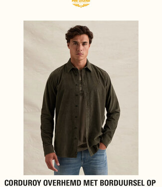 PME LEGEND Hemd FINE CORDUROY PME LEGEND BELUGA