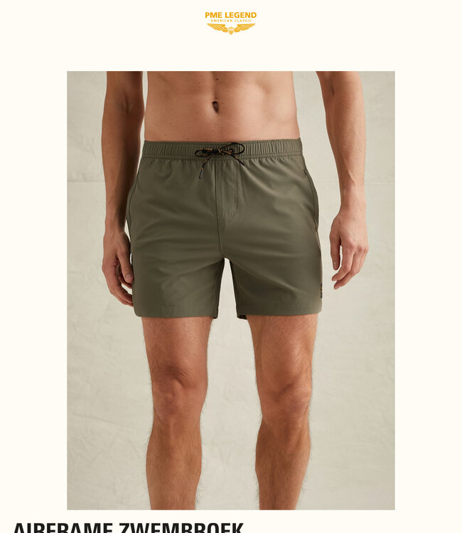 PME LEGEND Short SWIM AIRFRAME PMEL LEGEND DEEP LICHEN GREEN