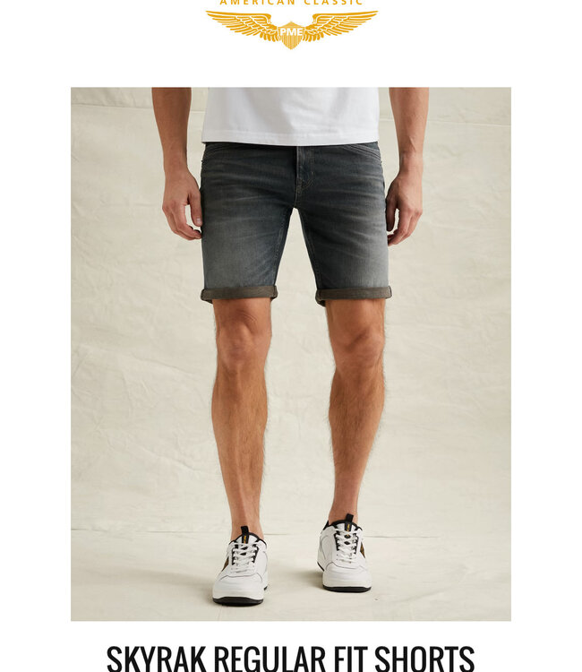 PME LEGEND Short JEANS SKYRAK WON DARK DENIM