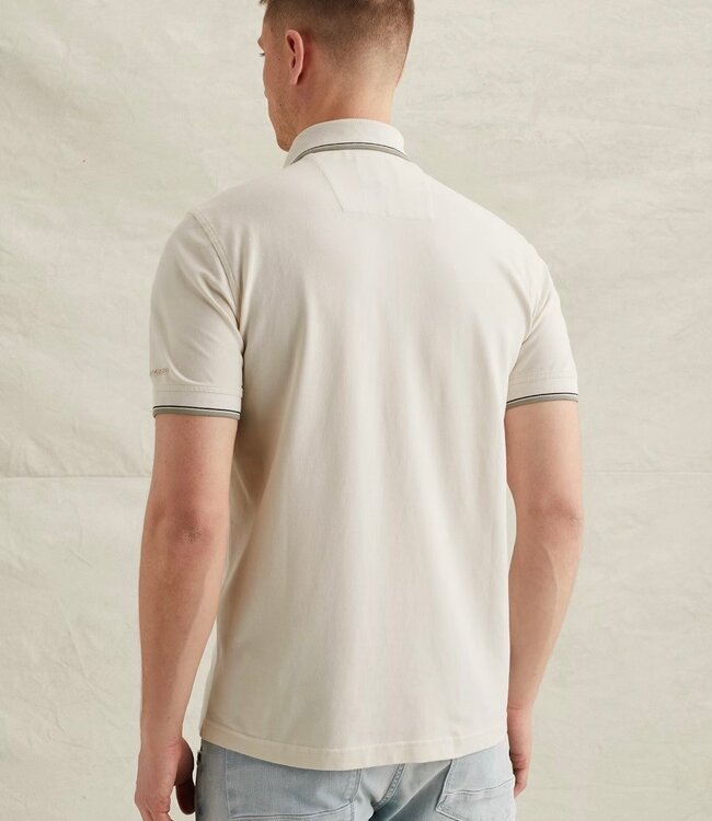 PME LEGEND Polo PIQUE MET ARTWORK PME LEGEND EGRET