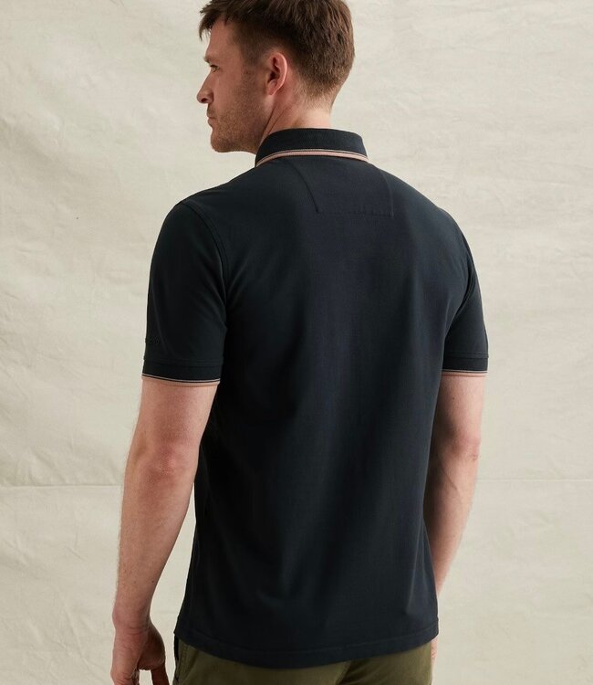 PME LEGEND Polo PIQUE MET ARTWORK PME LEGEND CARBON