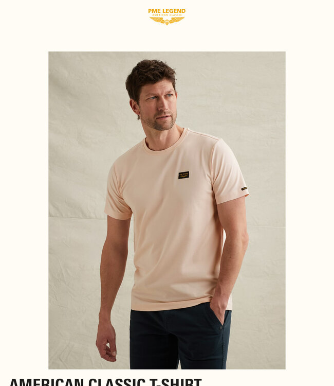 PME LEGEND T-Shirt  PME LEGEND AMERICAN CLASSIC CLOUD PINK 3191