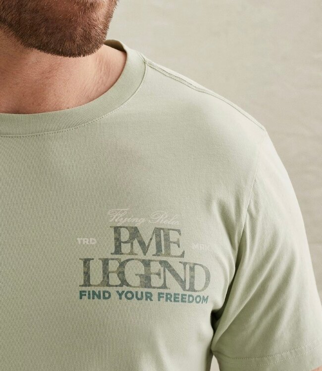 PME LEGEND T-Shirt ARTWORK PME LEGEND CAMEO GREEN