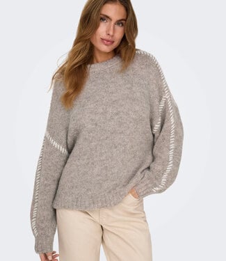 JDY Pull ZOEY STITCH JDY CHATEAU GRAY