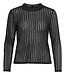 VILA T-Shirt FATIMA CREW NECK VILA BLACK BEAUTY