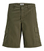 JJ REBEL Short CARLOS CARGO REBEL OLIVE NIGHT