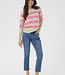 KAFFE Pull NIEL KAFFE STRIPED FEATHER GRAY MELANGE 108950