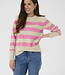 KAFFE Pull NIEL KAFFE STRIPED FEATHER GRAY MELANGE 108950
