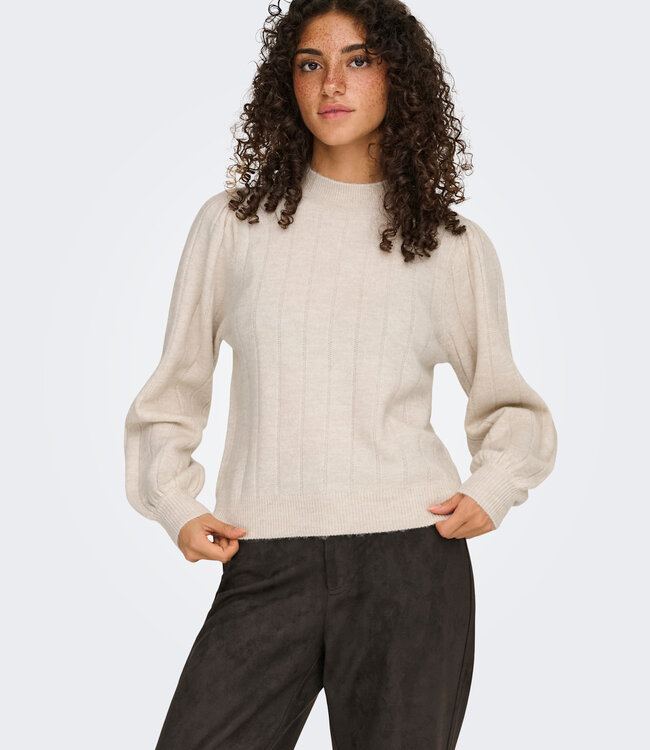 ONLY Pull FIRENZE HIGHNECK ONLY WHITECAP GRAY