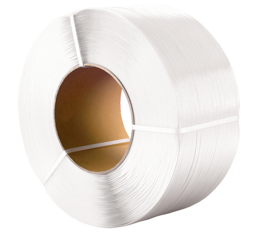 Omsnoeringsband PP 9,0 x 0,55 mm x 4000 m K200 Wit