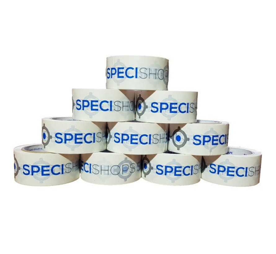 Bedrukte PVC Tape - 2 Kleuren - 50 mm x 66 m