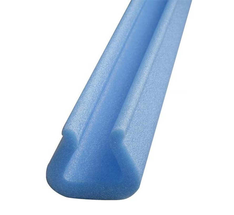 Schuimprofiel U-vorm Tulp 25 - 44 mm x 49 mm x 12 mm Doos 80 stuks - Lengte 1 meter per profiel