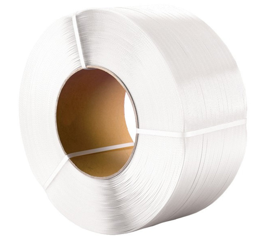 Omsnoeringsband PP 5,0 x 0,47 mm x 8000 m K200 wit