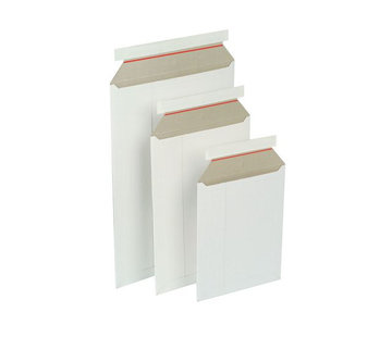 Specipack Kartonnen envelop 229 x 324 mm - Wit - Doos 100 stuks