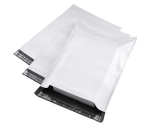 HVDHYY Grote verzendzakken, ondoorzichtig, plastic, 50 cm x 70 cm, 10 stuks, kunststof, zelfklevend, verschillende maten, voor het vervoer van kleding, goederen en textiel, extra groot