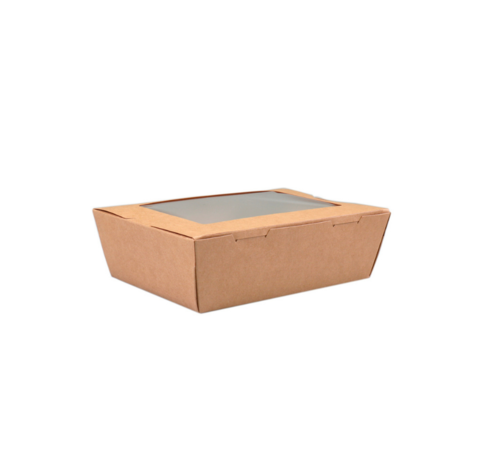 Maaltijdbox met Venster 150 x 100 x 45 mm
