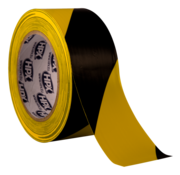 Markeringstape - geel zwart - HPX - 50mm x 33m