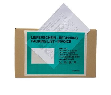 Specipack Paklijst enveloppen/ dokulops papier bedrukt - recyclebaar - A5 - 228mm x 165mm - doos met 1000 stuks