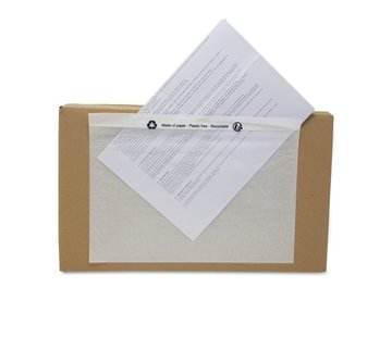 Specipack Paklijst enveloppen/ dokulops papier onbedrukt - recyclebaar - A5 - 228mm x 165mm - doos met 1000 stuks