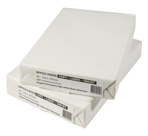 Specipack Kopieerpapier A4 75 grams wit doos 2.500 vel - 5 Pakken van 500 vellen
