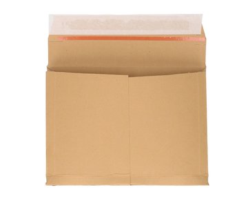 Specipack Verzendenvelop opening lange zijde - 250 x 175 x 30 mm - bruin - met tearstrip - bundel met 100 stuks