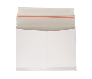Specipack Verzendenvelop opening lange zijde - 353 x 250 x 30 mm - wit - met tearstrip - bundel met 100 stuks