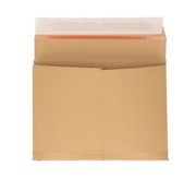 Specipack Verzendenvelop opening lange zijde - 340 x 340 x 30 mm - bruin - met tearstrip - bundel met 100 stuks