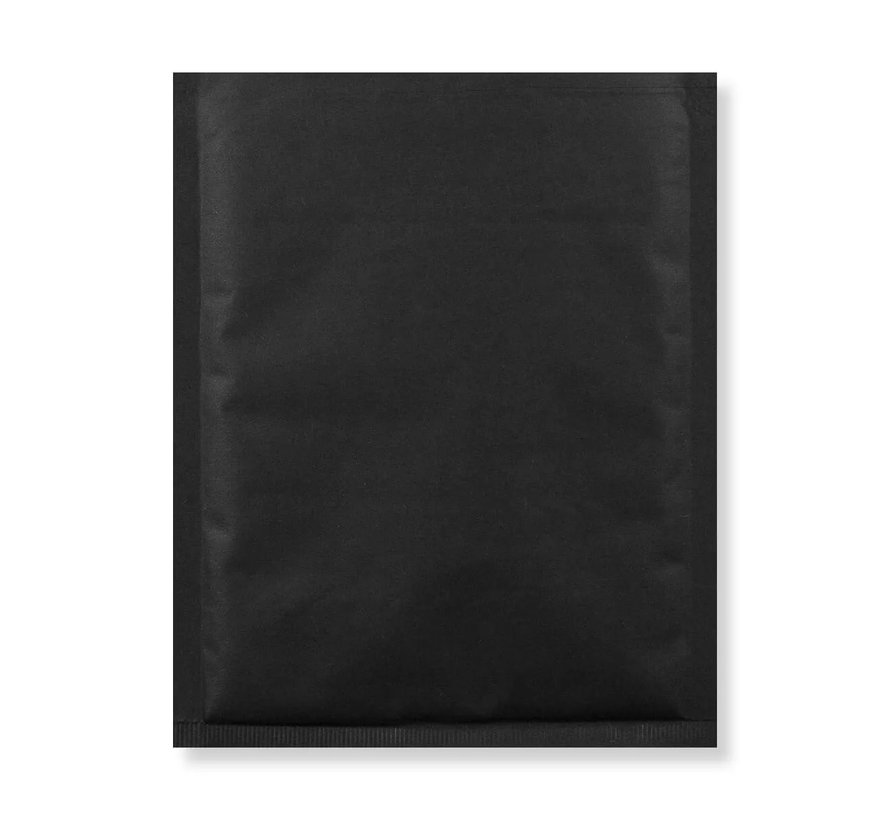 Zwarte luchtkussen enveloppen D 180 x 265 mm A5+ Zwart Gekleurd  - Doos met 100 stuks