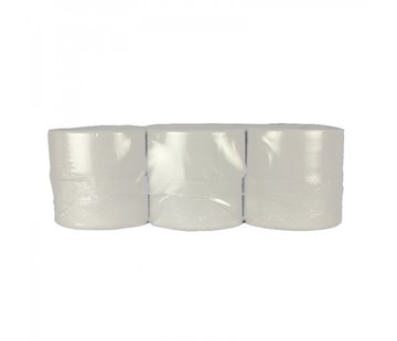 Toiletpapier Mini Jumbo - 2 laags - Verpakking met 12 rollen