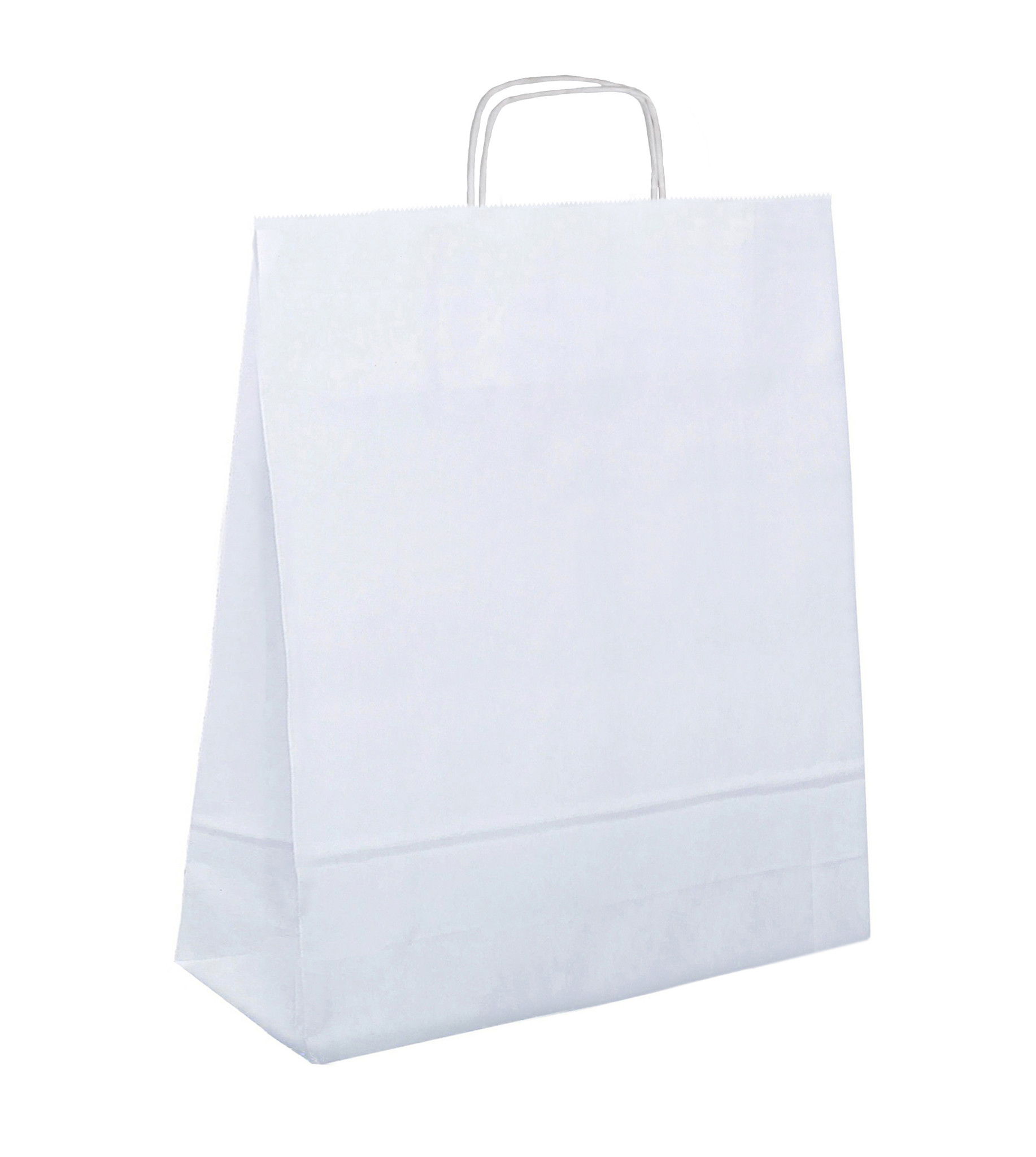 Witte papieren tasjes 24 uur geleverd - VerpakkingenXL