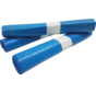 Afvalzakken HDPE 80 x 110 cm - T25 blauw - 15 x 20 zakken in doos