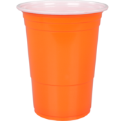 Specipack Partycup beker - oranje - 400 ml - 16 oz - oranje - 120 stuks per verpakking