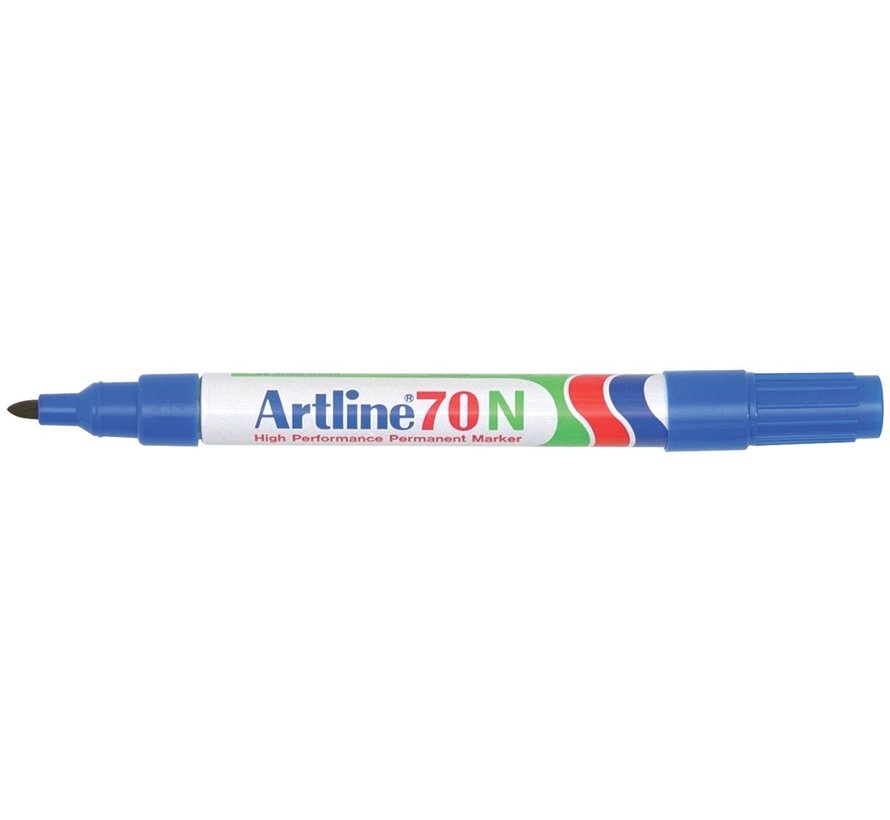 Permanent marker Artline 70N - blauw - 1,5 mm - ronde punt