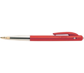 Bic Bic balpen - M10 Clic -  schrijfbreedte 0,4 mm - medium punt - rood